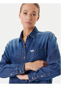 Guess Jeans Koszula jeansowa W5YH0D D5M8A Granatowy Regular Fit. Kolor: niebieski. Materiał: bawełna #3