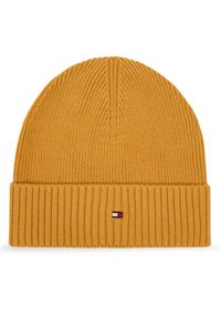 TOMMY HILFIGER - Tommy Hilfiger Czapka Flag AM0AM12796 Żółty. Kolor: żółty. Materiał: bawełna #1