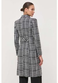 Marciano Guess płaszcz damski kolor czarny przejściowy. Okazja: na co dzień. Kolor: czarny. Styl: casual #6