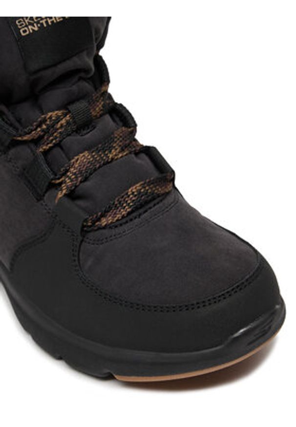 skechers - Skechers Trzewiki On-The-Go Glacial Ultra - Trend Up 144194/BLK Czarny. Kolor: czarny. Materiał: materiał
