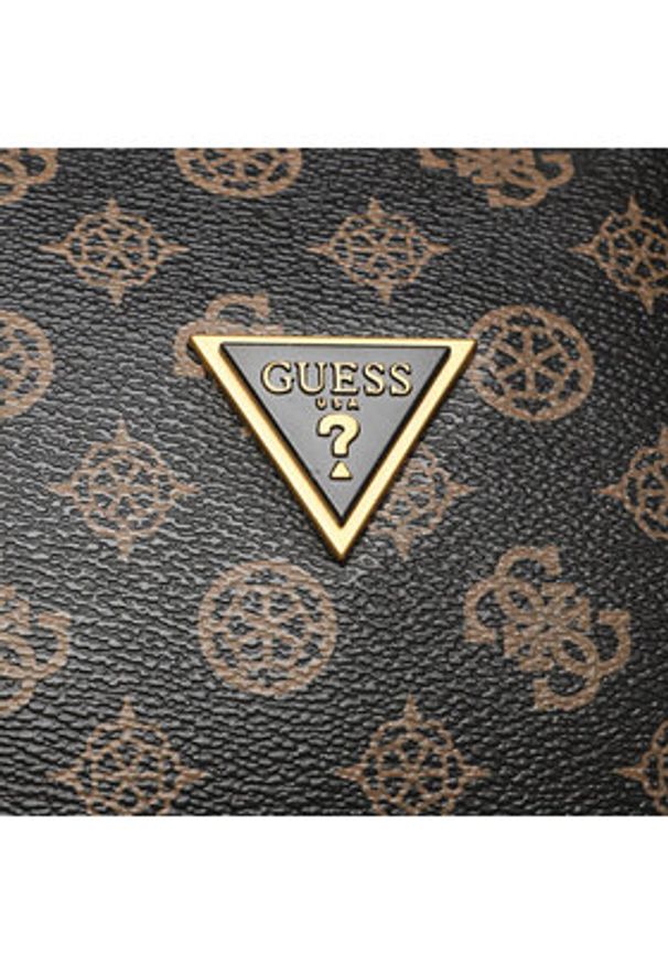 Guess Torba podróżna TMPEON P3236 Brązowy. Kolor: brązowy. Materiał: skóra