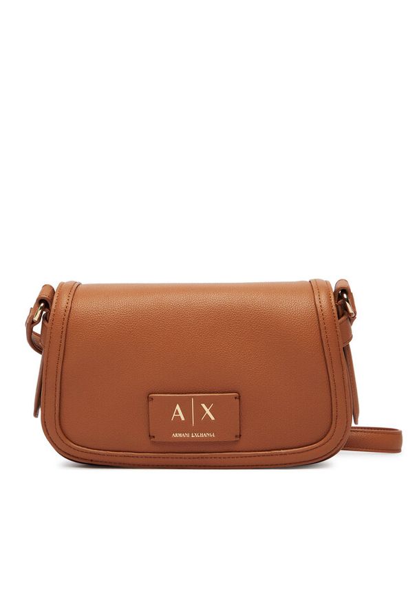 Torebka Armani Exchange. Kolor: brązowy