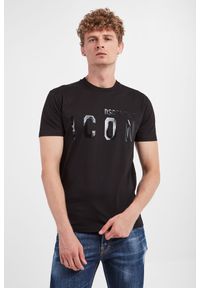 T-shirt DSQUARED2. Materiał: bawełna. Długość rękawa: krótki rękaw. Długość: krótkie. Wzór: nadruk #3