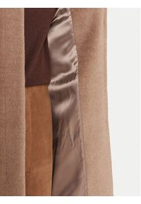 Marella Płaszcz wełniany Icam 2523016122 Beżowy Regular Fit. Kolor: beżowy. Materiał: wełna #5