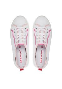 Superga Sneakersy Curly Bindings 2750 S8138NW Biały. Kolor: biały