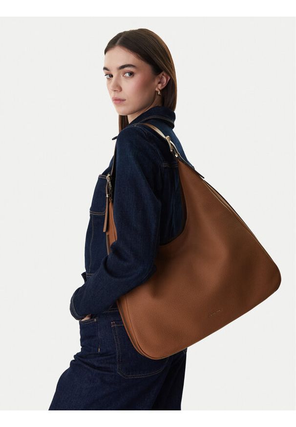 MICHAEL Michael Kors Torebka 30F4GY5H3L Brązowy. Kolor: brązowy. Materiał: skórzane