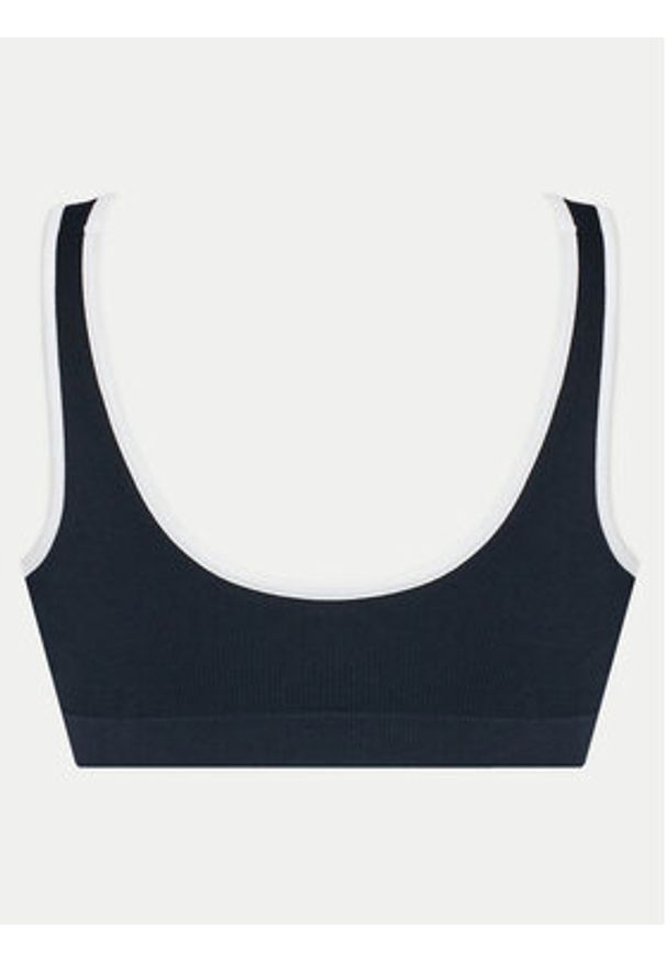 TOMMY HILFIGER - Tommy Hilfiger Biustonosz top UW0UW05217 Granatowy. Kolor: niebieski. Materiał: bawełna