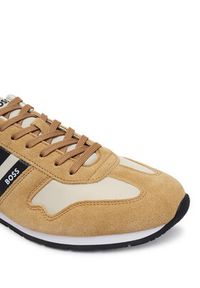 BOSS Sneakersy Levon 50562619 Beżowy. Kolor: beżowy. Materiał: skóra #4