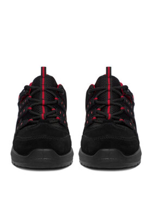 Hunter Półbuty HUNTER-SS-01 W Czarny. Kolor: czarny. Materiał: skóra, zamsz