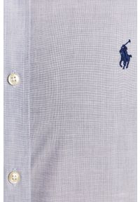 Polo Ralph Lauren - Koszula 712827064001. Typ kołnierza: polo. Kolor: niebieski. Długość rękawa: długi rękaw. Długość: długie. Styl: klasyczny #4