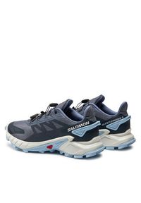 salomon - Salomon Buty do biegania Supercross 4 L47461700 Granatowy. Kolor: niebieski. Materiał: materiał #6