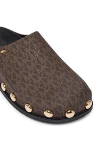 MICHAEL Michael Kors Klapki 40R6HLFP1B Brązowy. Kolor: brązowy. Materiał: skóra #3