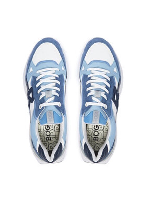 Bogner Sneakersy Ctp25 M 12622715 Niebieski. Kolor: niebieski. Materiał: zamsz, skóra