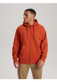 Diverse - Bluza męska DKR DSRT ZH1 B1567 - - Rozmiar: XL. Kolor: pomarańczowy. Materiał: poliester, bawełna