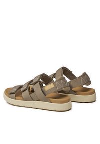 keen - Keen Sandały Elle Strappy 1027210 Brązowy. Kolor: brązowy. Materiał: materiał #6