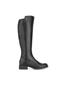 Rieker Kozaki Z9591-01 Czarny. Kolor: czarny. Materiał: skóra #1