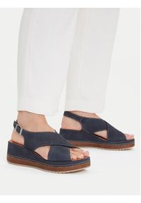 Clarks Sandały Kassanda Step 26181440 Granatowy. Kolor: niebieski. Materiał: skóra, nubuk #4