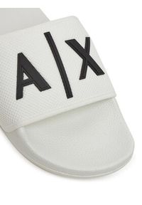 Armani Exchange Klapki XUP001 XV820 K488 Biały. Kolor: biały. Materiał: materiał #4