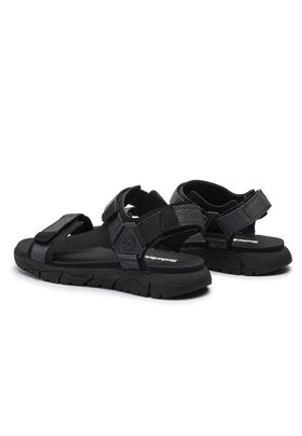 Timberland Sandały Windham Trail Sandal TB0A1V30015 Czarny. Kolor: czarny. Materiał: skóra
