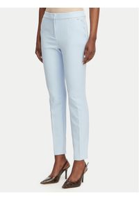 Hugo - HUGO Spodnie materiałowe Hagonia-1 50539991 Niebieski Slim Fit. Kolor: niebieski. Materiał: syntetyk #1