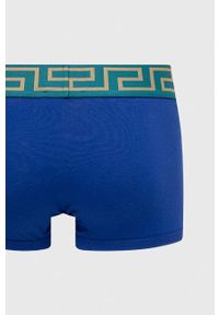 VERSACE - Versace bokserki męskie kolor niebieski. Kolor: niebieski #2