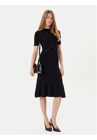 Marciano Guess Sukienka dzianinowa 5YGK53 5876Z Czarny Regular Fit. Kolor: czarny. Materiał: syntetyk, wiskoza #5
