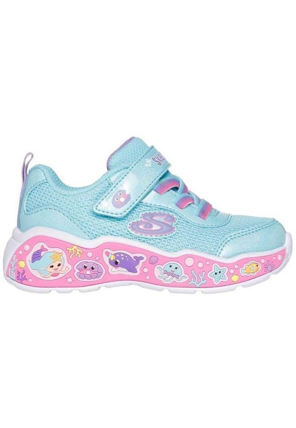 skechers - Buty dziecięce SKECHERS Play Scene Fun Squad. Okazja: na co dzień. Kolor: niebieski