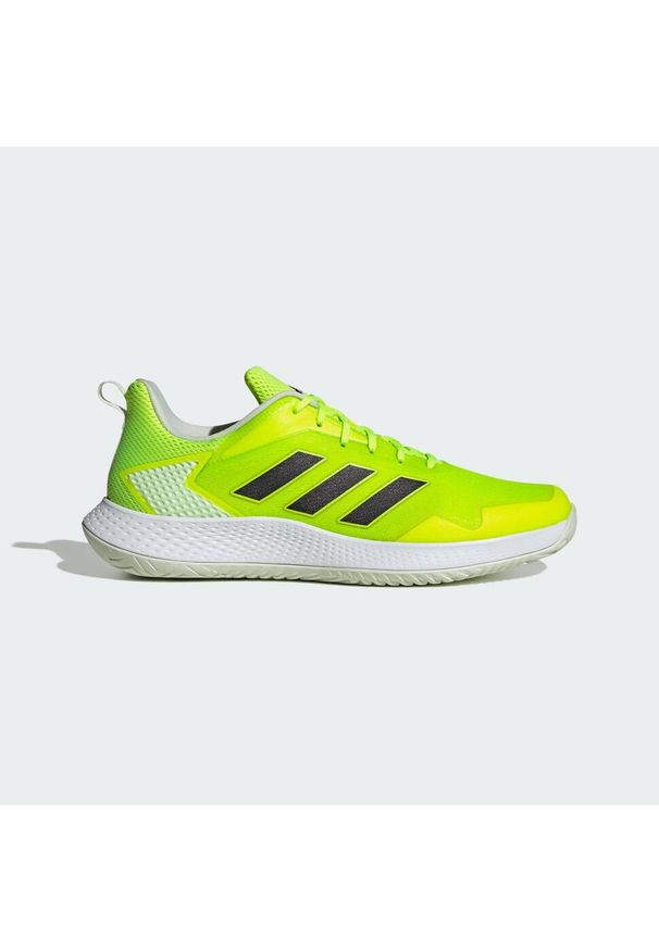 Adidas - Defiant Speed Tennis Shoes. Kolor: żółty, wielokolorowy, czarny, zielony. Materiał: materiał. Sport: tenis