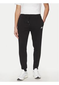 Alpha Industries Spodnie dresowe Small Logo 156374 Czarny Regular Fit. Kolor: czarny. Materiał: bawełna
