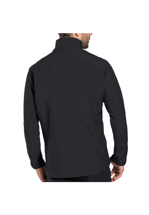 Kurtka softshell męska Vaude Hurricane Jacket IV. Kolor: czarny. Materiał: softshell