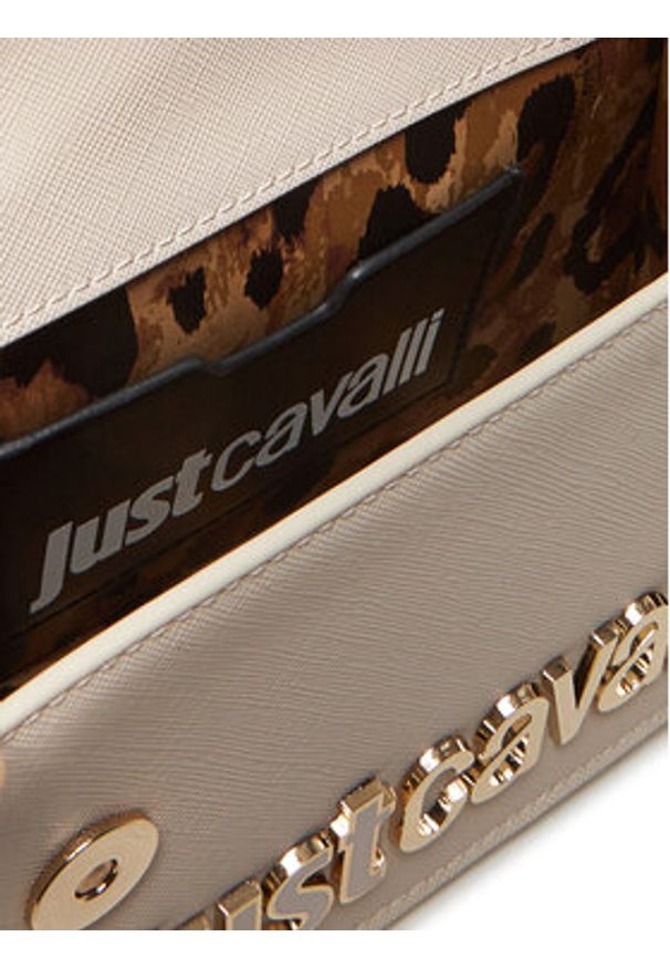 Just Cavalli Torebka 78RA4BB7 ZS766 Écru. Materiał: skórzane