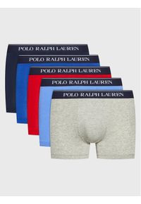 Polo Ralph Lauren Komplet 5 par bokserek 714864292002 Kolorowy. Materiał: bawełna. Wzór: kolorowy #1