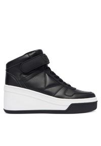 Guess Sneakersy FLFRUKELE12 Czarny. Kolor: czarny. Materiał: skóra