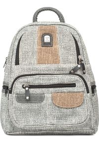 CHARM&SHAPE - CHARM & SHAPE Plecak Damski Charm&Shape Szary. Kolor: szary #1