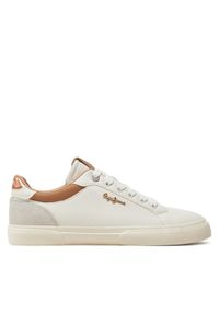 Pepe Jeans Sneakersy PLS31588 Biały. Kolor: biały. Materiał: skóra