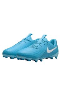 Buty piłkarskie dziecięce Nike Phantom GX II Academy FG/MG Junior. Kolor: niebieski, wielokolorowy, biały. Sport: piłka nożna