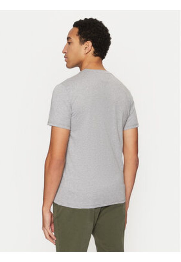 Tommy Jeans T-Shirt Jaspe DM0DM20363 Szary Slim Fit. Kolor: szary. Materiał: bawełna, syntetyk
