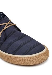 Pepe Jeans Espadryle Port Lines PMS10331 Granatowy. Kolor: niebieski. Materiał: materiał