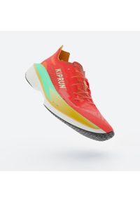 KIPRUN - Buty do biegania męskie Kiprun KD900X LD2. Kolor: pomarańczowy, czerwony, wielokolorowy, zielony. Szerokość cholewki: normalna. Sport: bieganie