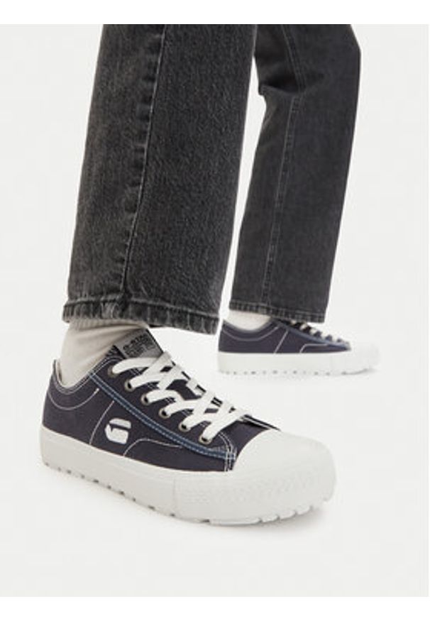 G-Star RAW - G-Star Raw Trampki CEO-V5-10654-01 Granatowy. Kolor: niebieski. Materiał: materiał