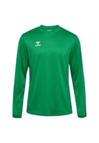 Bluza Hummel Essential. Kolor: zielony. Materiał: materiał. Sport: fitness #1