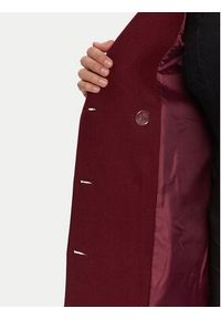 Rinascimento Płaszcz wełniany CFC0126118003 Bordowy Regular Fit. Kolor: czerwony. Materiał: syntetyk #7