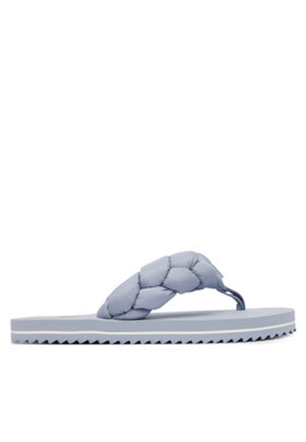 Tommy Jeans Japonki Braided Thong Beach Sandal EN0EN02877 Błękitny. Kolor: niebieski. Materiał: materiał