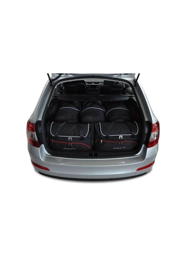 KJUST - Torby Do Bagażnika Skoda Octavia Kombi 2013-2020 5Szt Kjust. Kolor: czarny. Styl: sportowy