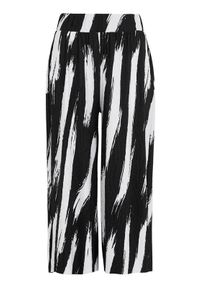 Cellbes Wzorzyste spodnie typu culotte złamana biel Czarny we wzory female biały/czarny/ze wzorem 50/52. Kolor: biały, czarny, wielokolorowy. Materiał: guma, jersey. Styl: elegancki #1