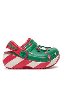 Crocs Klapki Classic Mickey Xmass Lined Clog T 210815 Zielony. Kolor: zielony