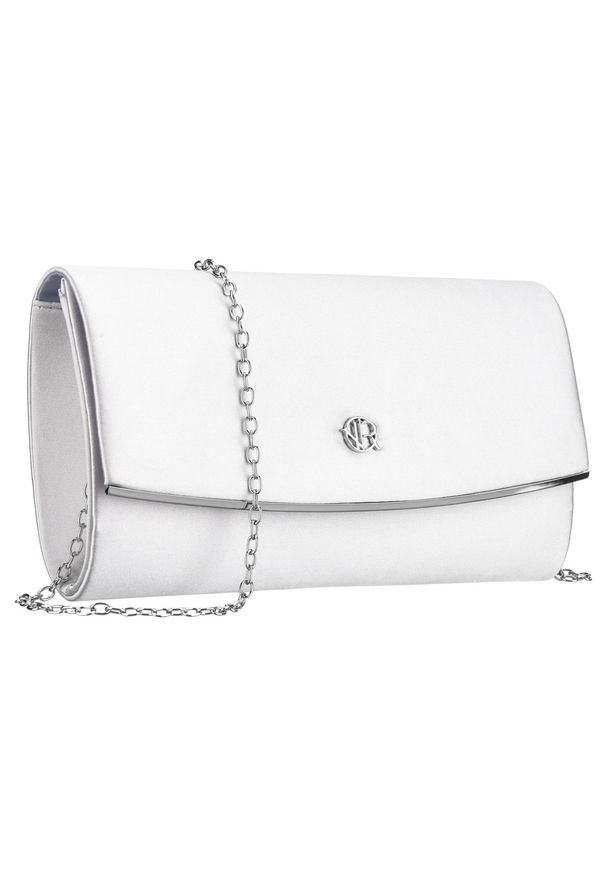 ROVICKY - Kopertówka damska wykonana w srebrnym kolorze, zawieszona na srebrnym łańcuszku Rovicky R-XS028-3. Kolor: srebrny