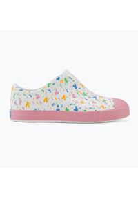 Native Shoes - Buty dziecięce Native NA12112001 Jefferson Print Disney Jr. Kolor: biały. Wzór: motyw z bajki, nadruk