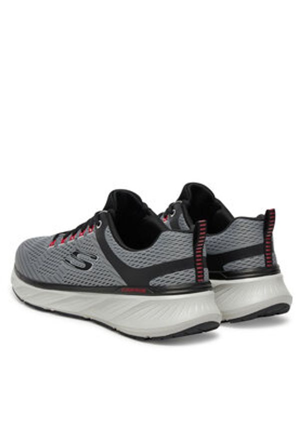 skechers - Skechers Buty do biegania Edgeride-Contention 232843/CCBK Szary. Kolor: szary. Materiał: materiał