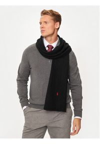 Polo Ralph Lauren Szalik 449959345001 Czarny. Kolor: czarny. Materiał: wełna #5